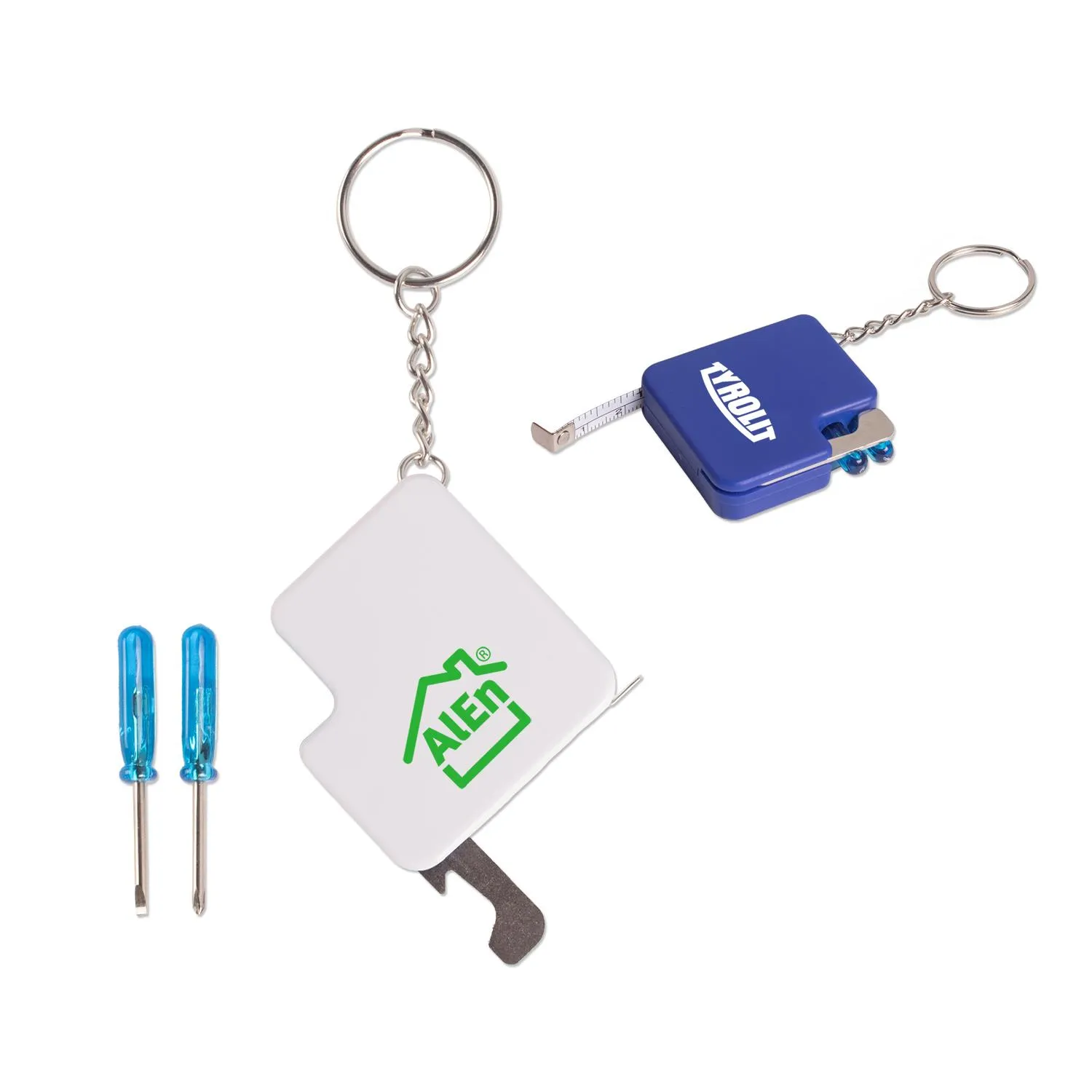 Multi Tool Keychain 4-in-1 Compact Custom Imprint