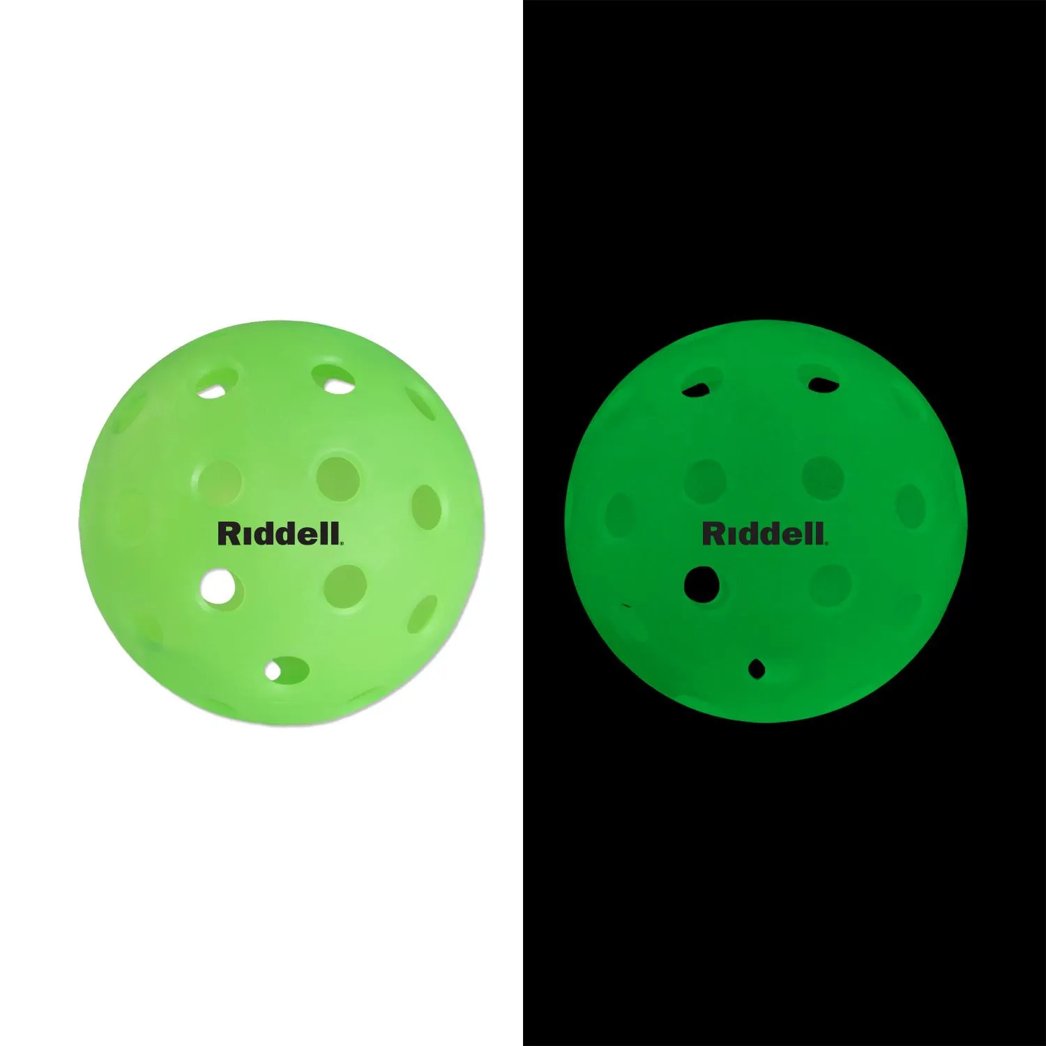 Pickleball Glow in the Dark Outdoor 40 Hole - 26g