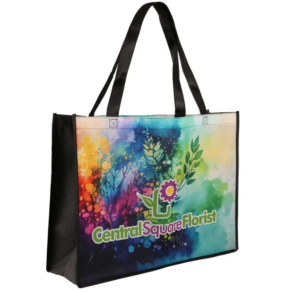 Sublimated Large Non-Woven Shopping Tote

8359S - product view 3