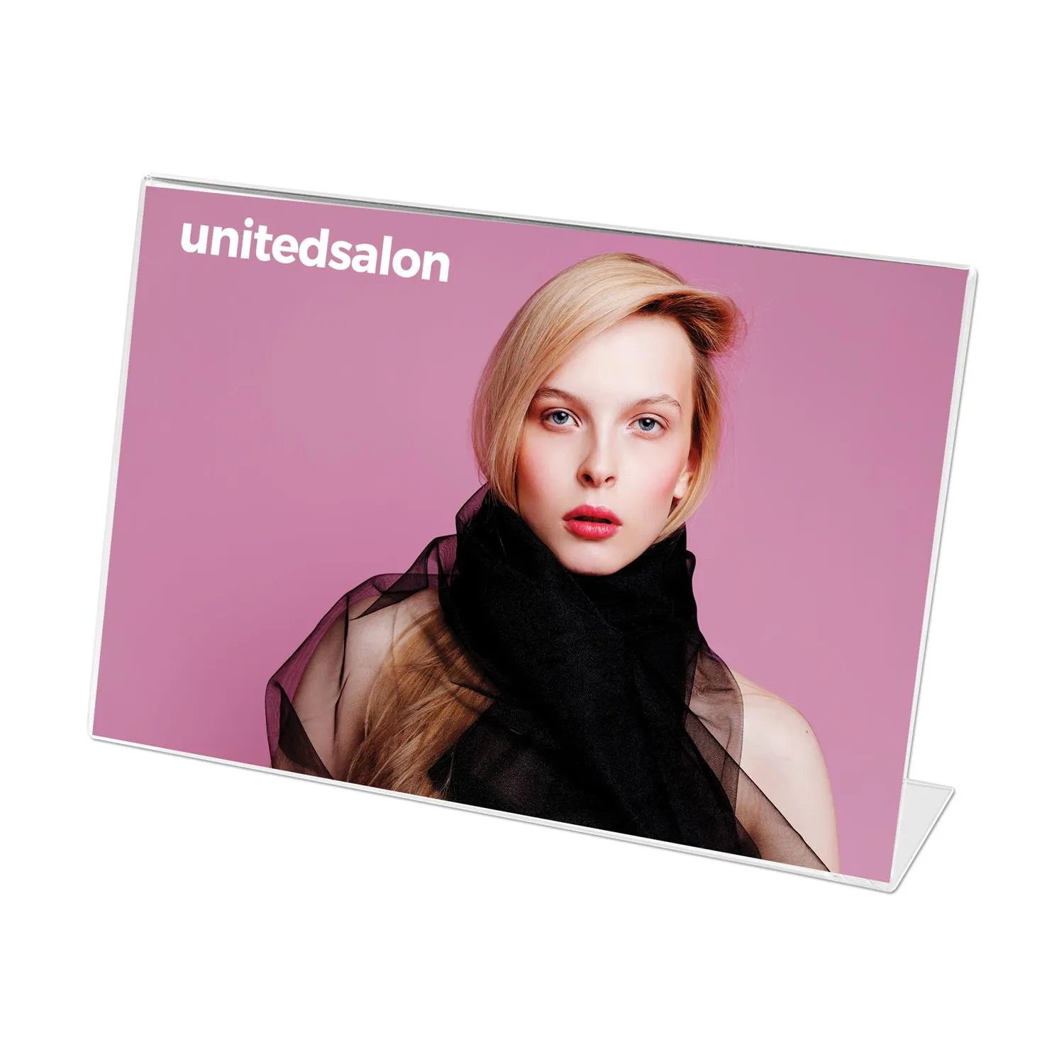 Picture Frame Acrylic Horizontal Desktop - 4 x 6 in