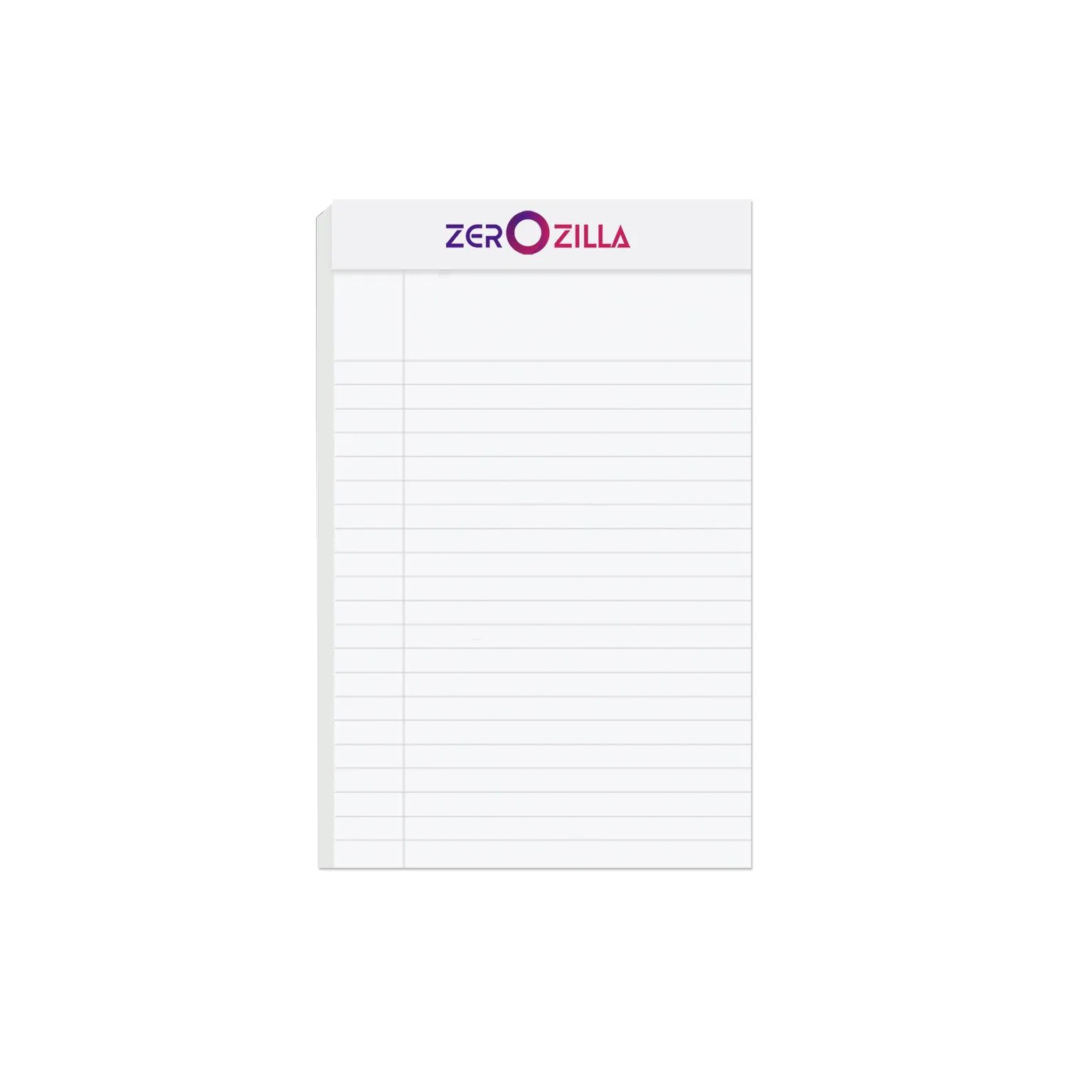 Legal Pad Perforated Sheets Full Color - 5 x 8 in