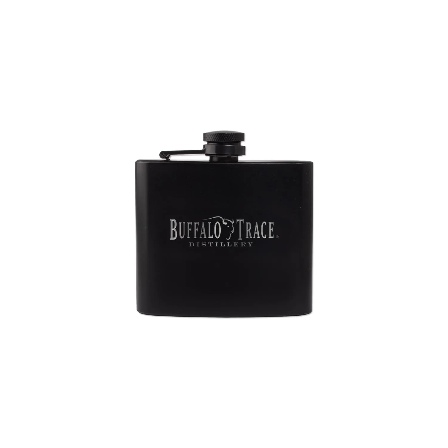 Hip Flask Stainless Steel Hinged Screw Top - 5 oz - product view 3
