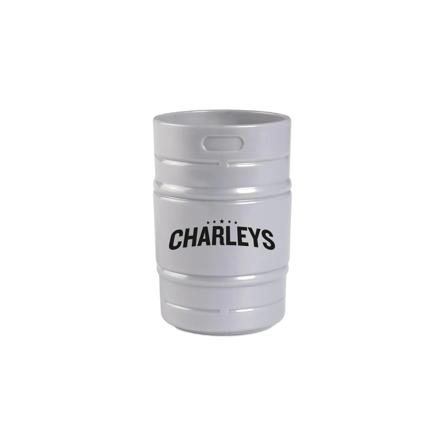 Beer Keg Shaped Sampling Cup Metallic Silver - 5 oz