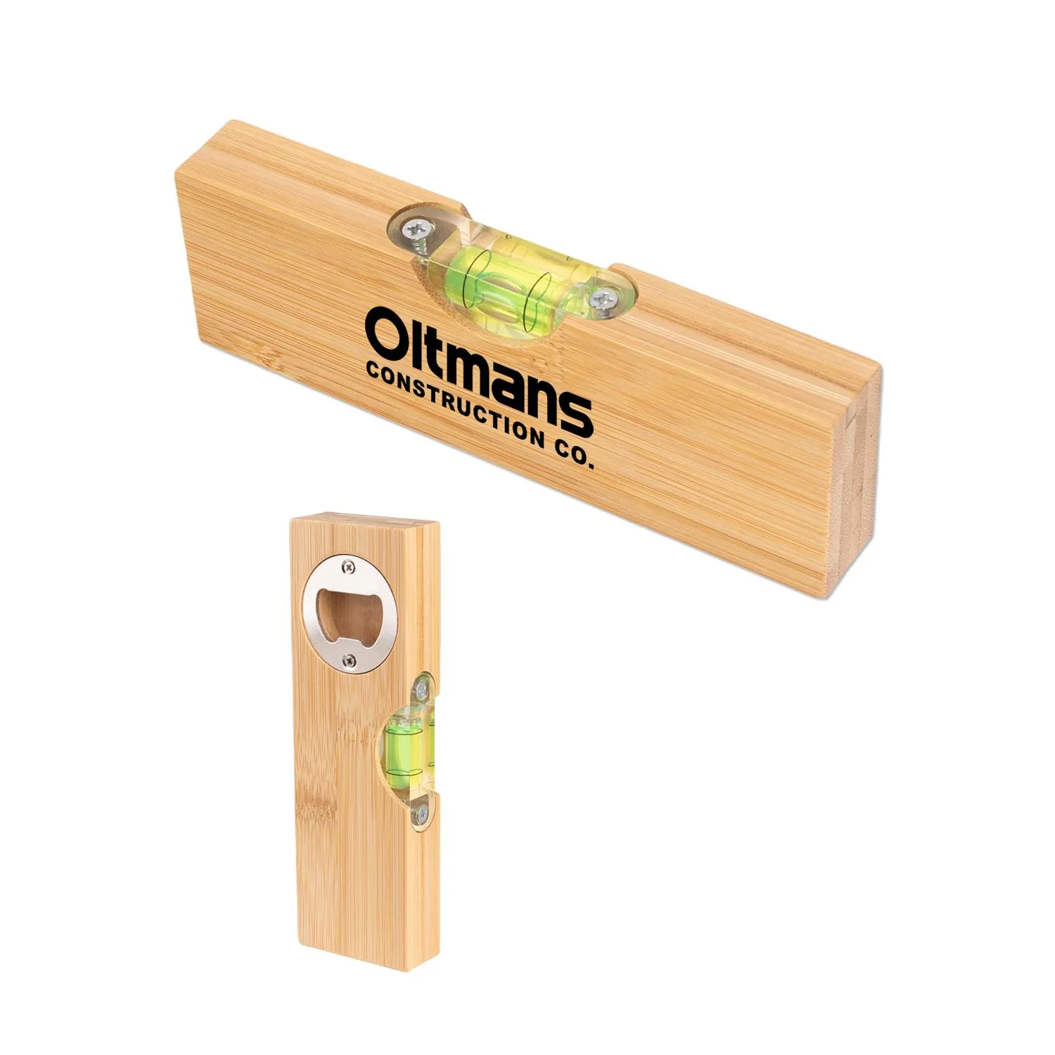 Bamboo Level with Bottle Opener Sustainable - 6 in