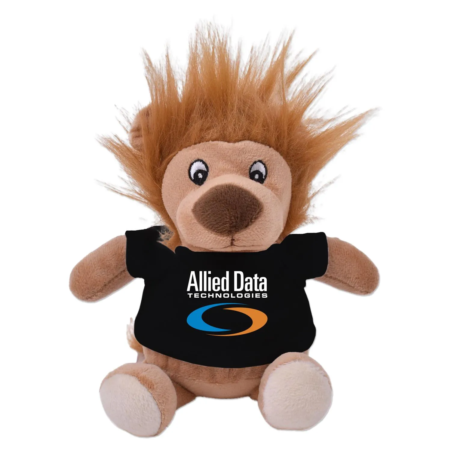 Lion Plush Toy Eco-Friendly Recycled Polyester - 6 in - product view 2