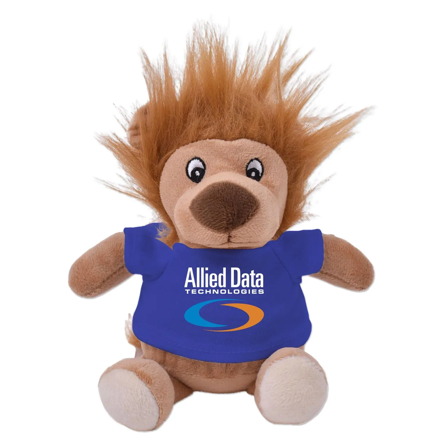 Lion Plush Toy Eco-Friendly Recycled Polyester - 6 in - product view 3