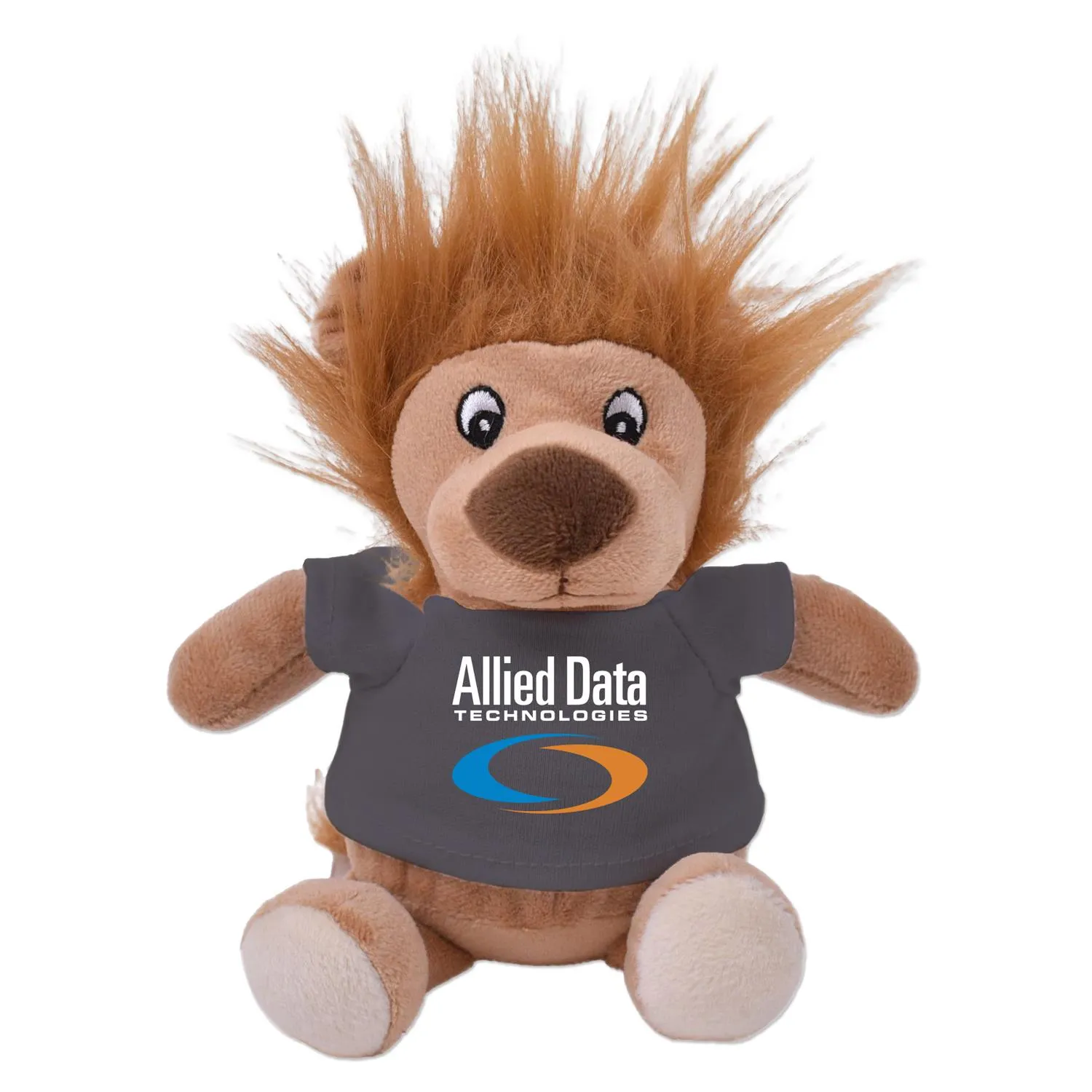 Lion Plush Toy Eco-Friendly Recycled Polyester - 6 in - product view 4