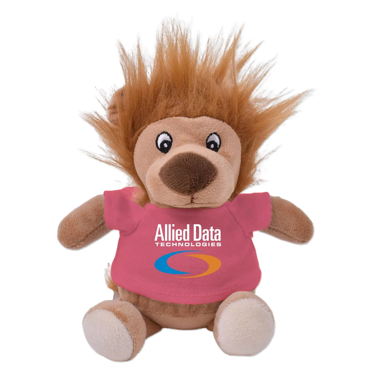 Lion Plush Toy Eco-Friendly Recycled Polyester - 6 in - product view 8