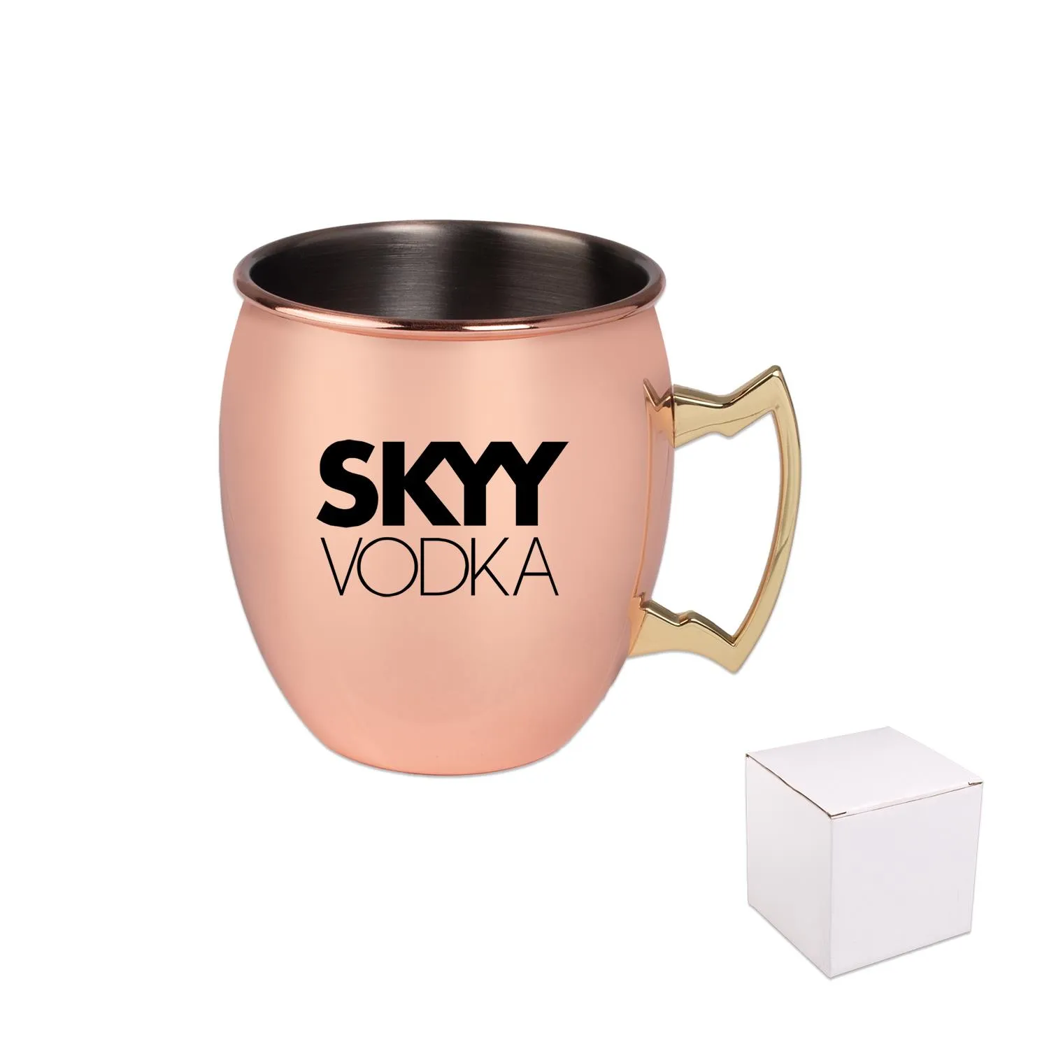 Moscow Mule Mug Copper Plated Stainless Steel - 17 oz