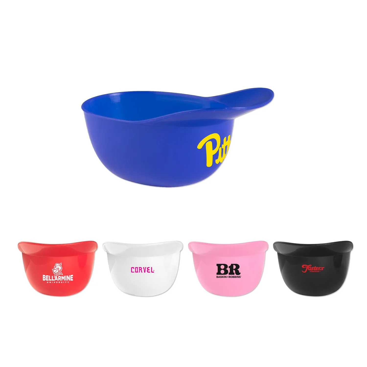 Baseball Helmet Ice Cream Dish Food Grade Plastic Bowl