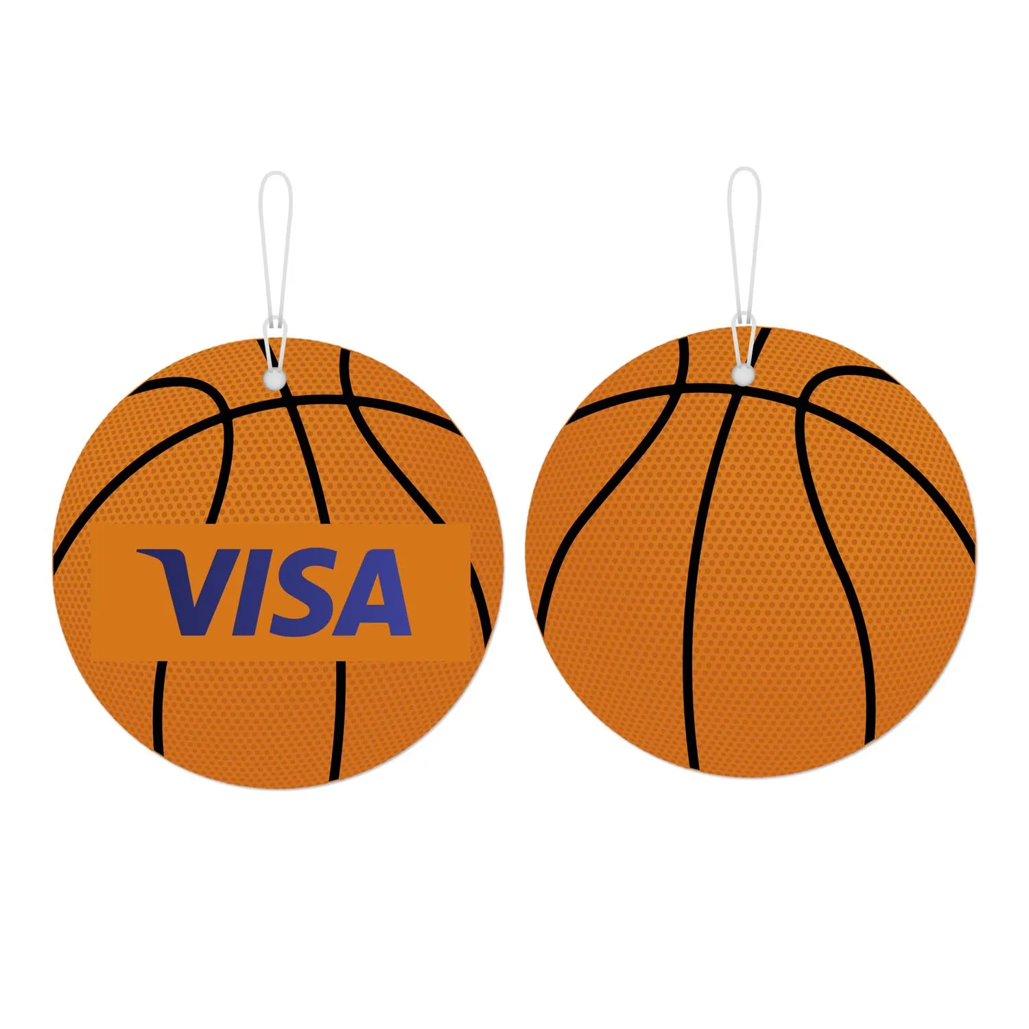 Basketball Air Freshener Custom Shape Long Lasting Scent