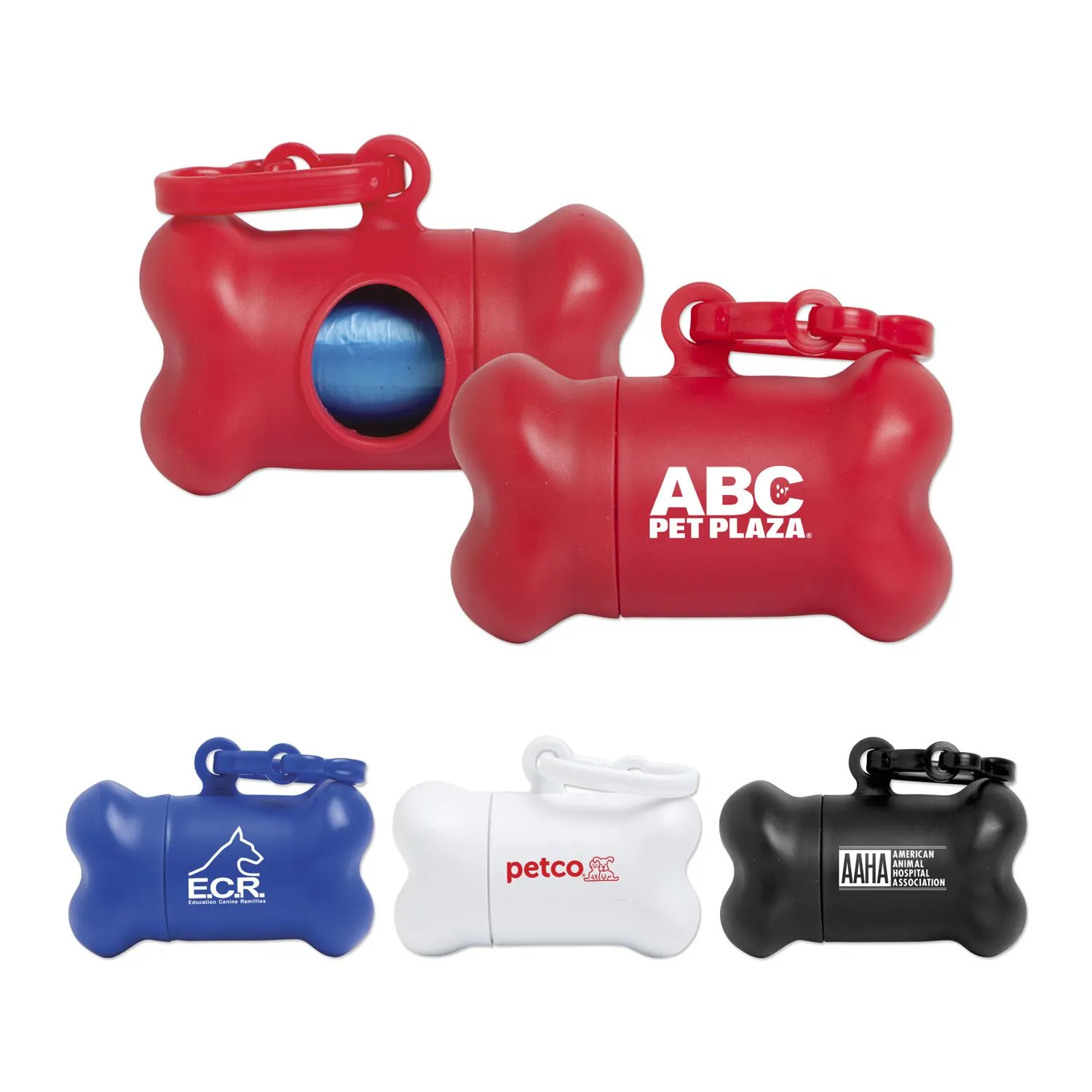 Bone Bag Holder Pet Waste Biodegradable Bags Included