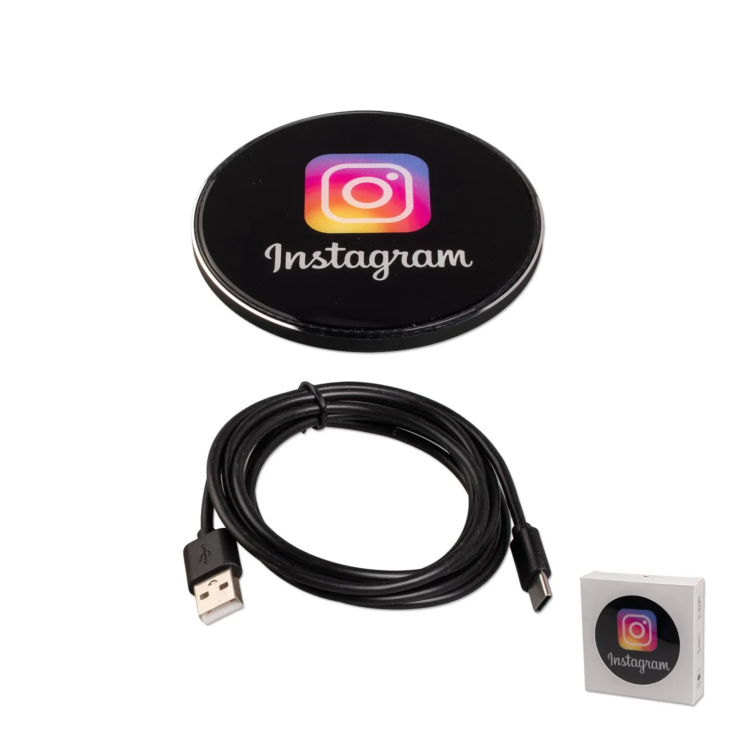 Wireless Charging Pad LED Illuminated Logo - 15W