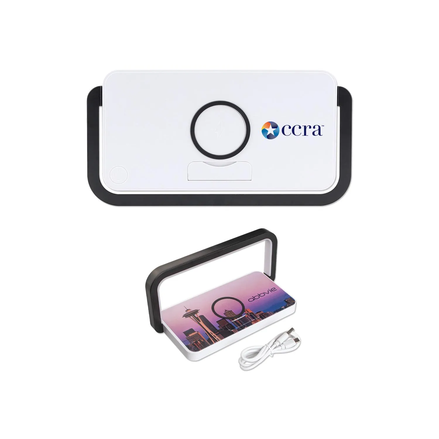 Phone Stand Wireless Charging with Warm Lamp