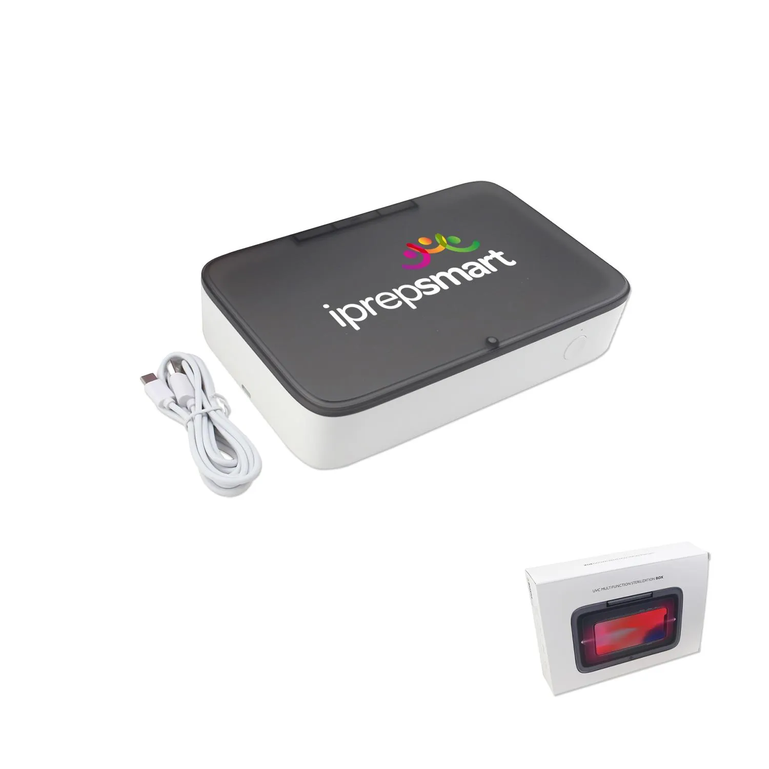 UV-C Sanitizer Box Wireless Charging Phone Lite