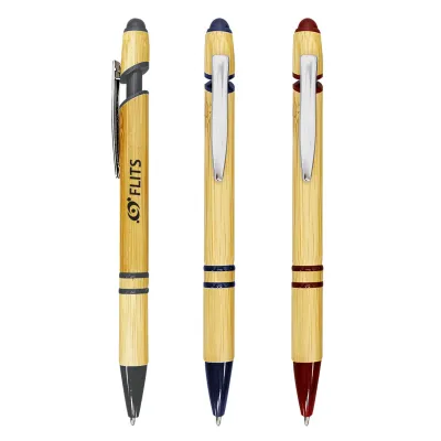 Carter Pen Bamboo Design Plunger Action - 5.75 in