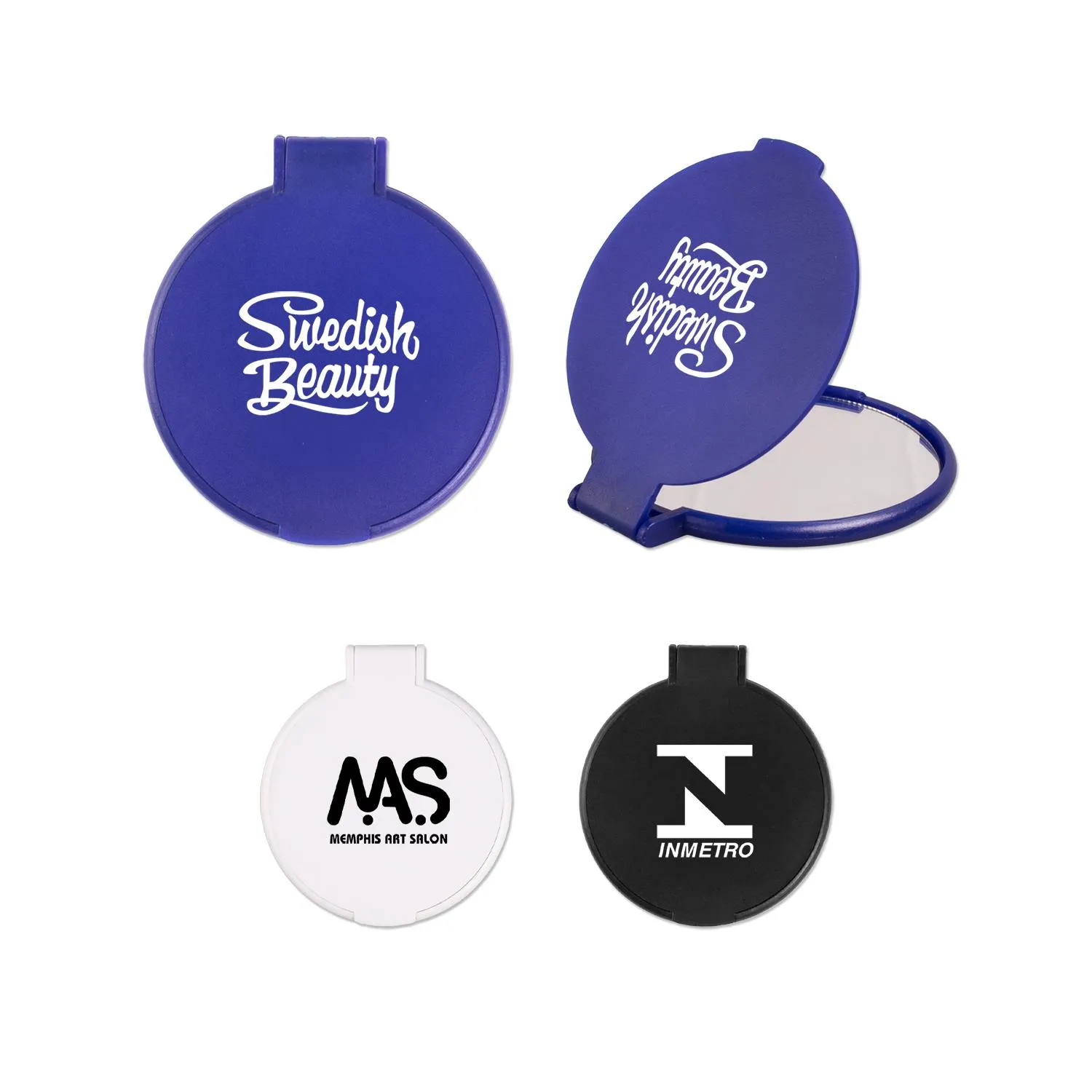 Compact Mirror Round Plastic Body Safe Plastic Mirror