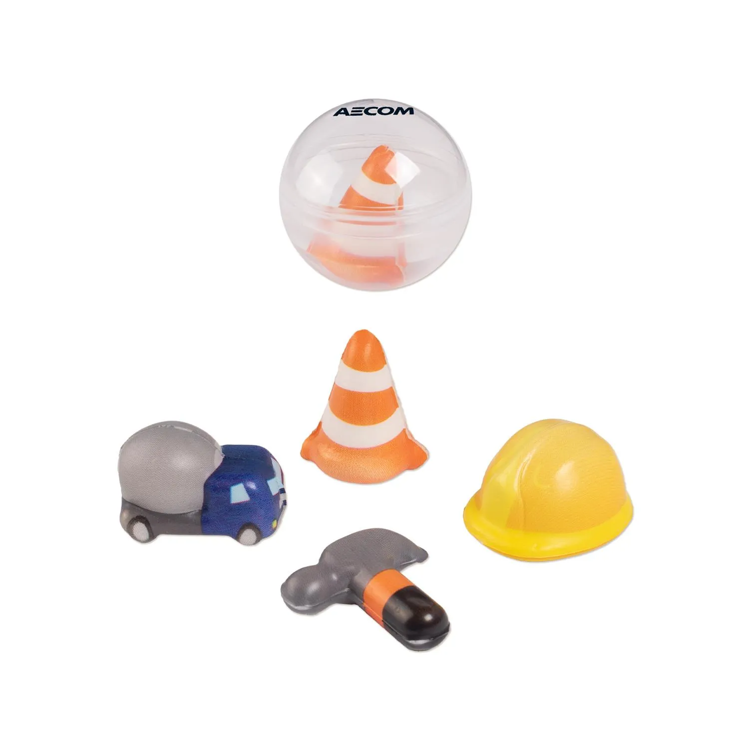 Construction Squishy Toys Slow Rise Polyurethane Set
