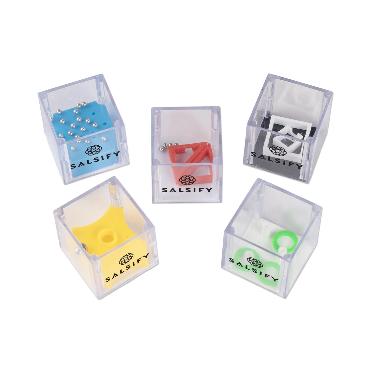 Cube Puzzle Assorted Kid Friendly Brain Teaser - 1.5 in