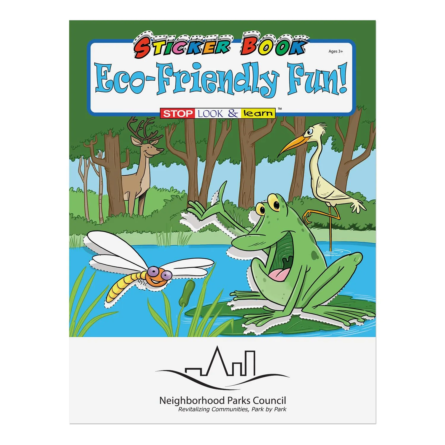 Eco Friendly Stickers Book Fun Activities Custom