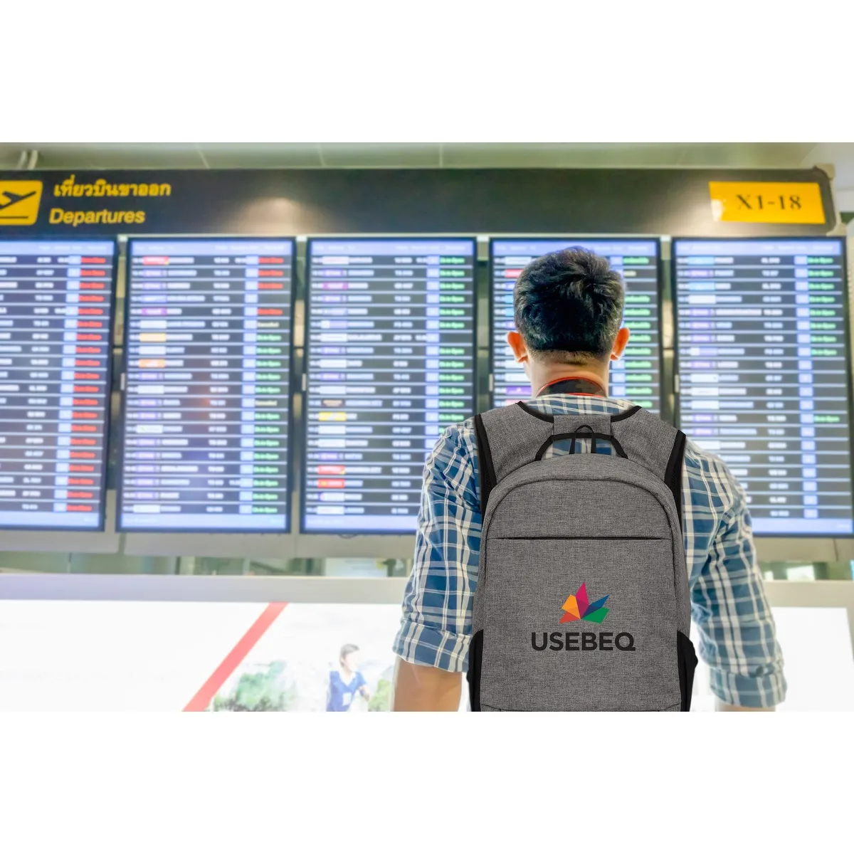 Midtown Anti-theft Laptop Backpack - product view 3