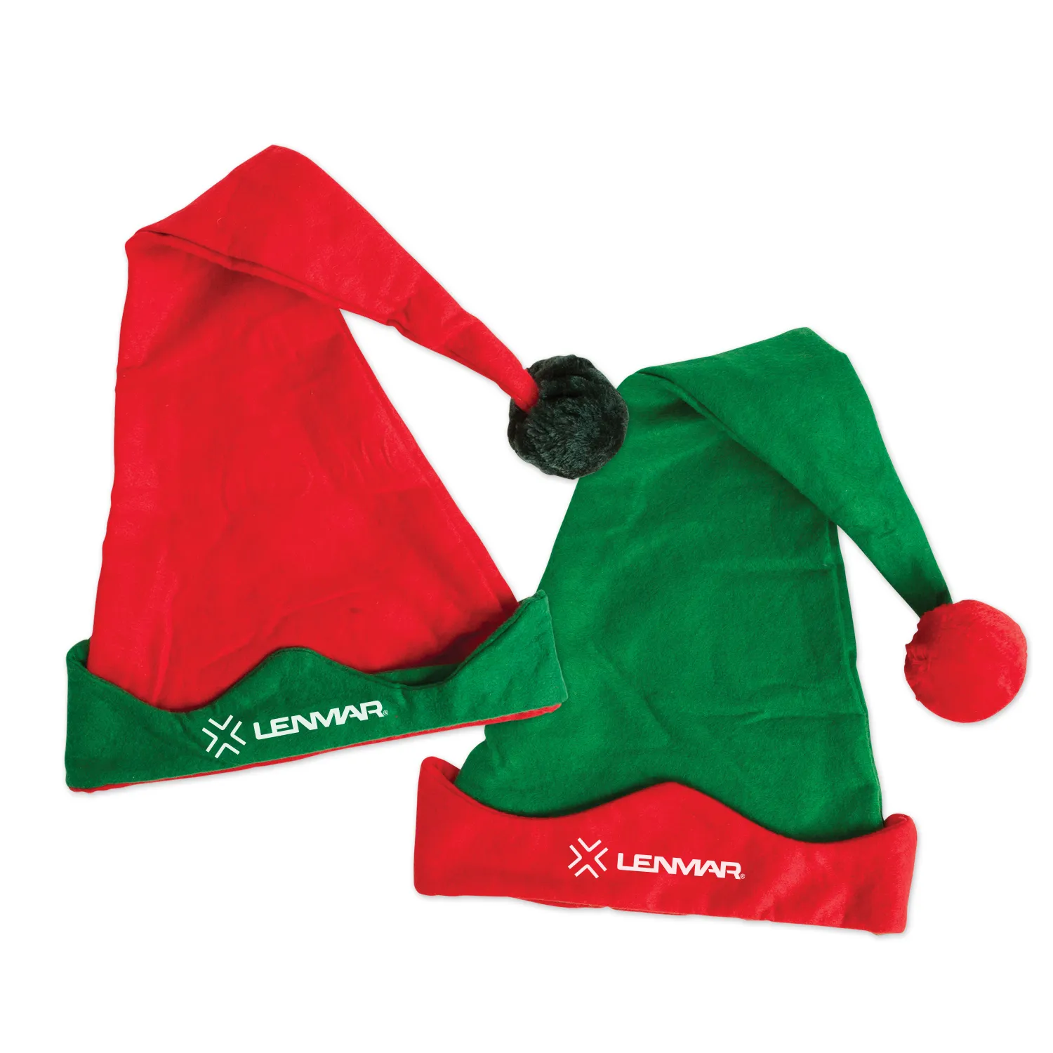 Elf Hat Pom Pom Christmas Holiday Promotional