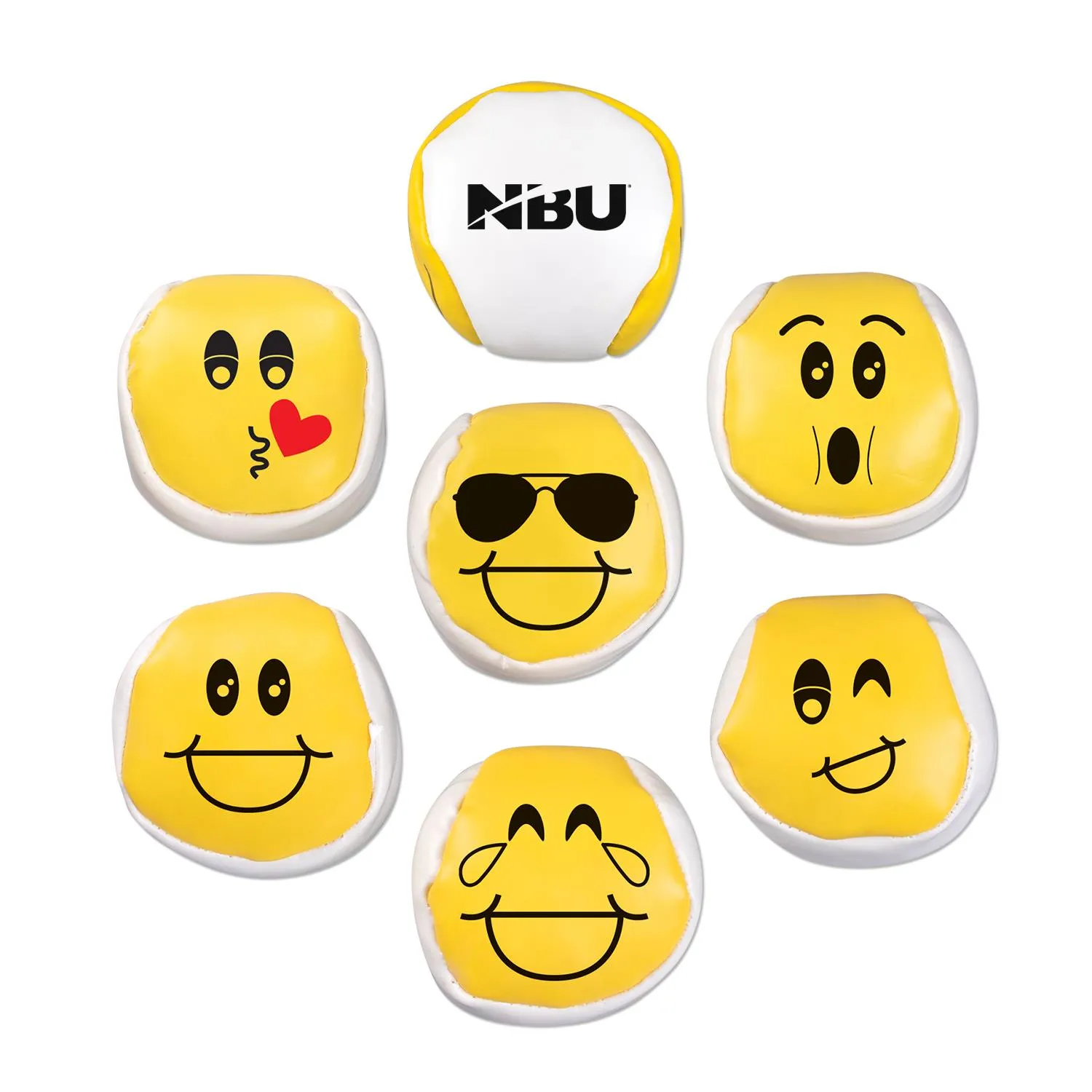 Emoticon Kickbags Vinyl Assorted Designs Custom