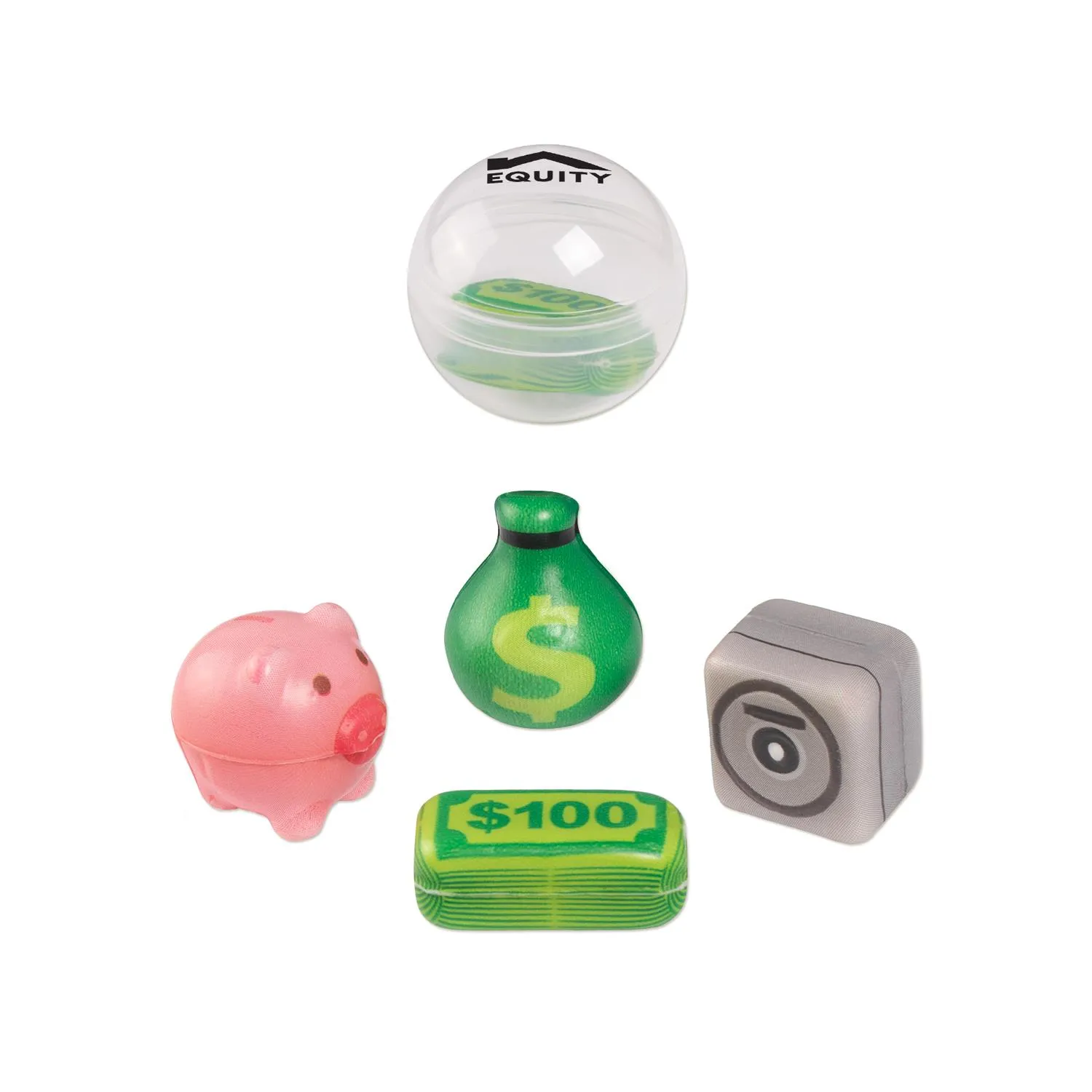 Stress Ball Financial Industry Squishy Polyurethane