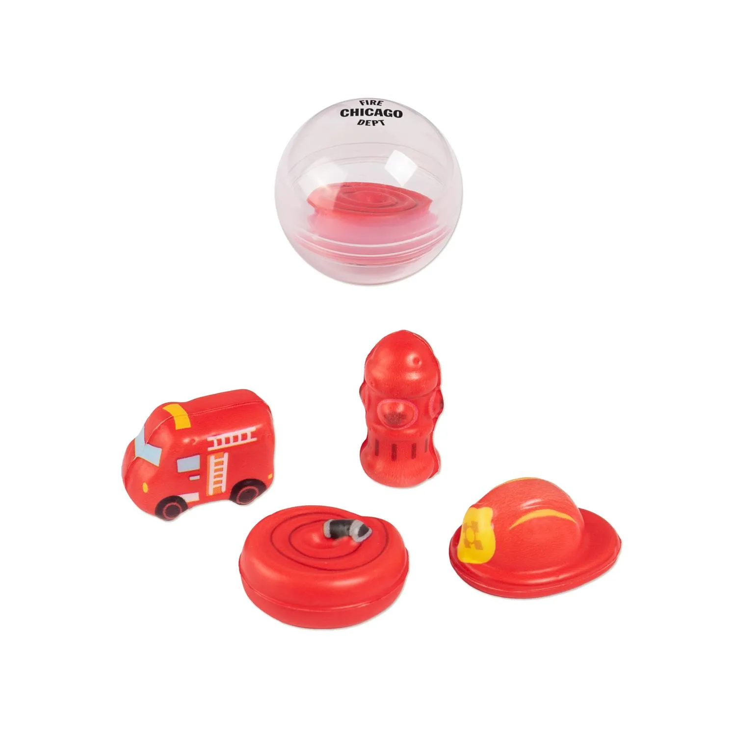 Fire Safety Squishy Assortment - promotional product with custom logo