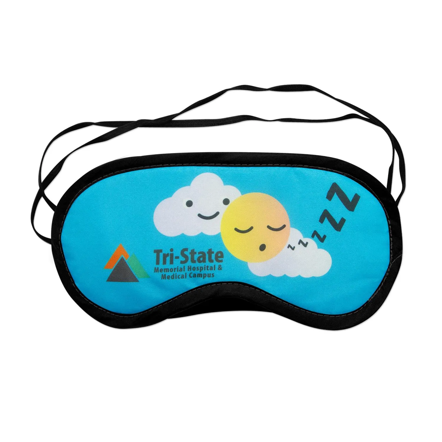 Sleep Mask Full Color Travel Spa Silicone Custom Print