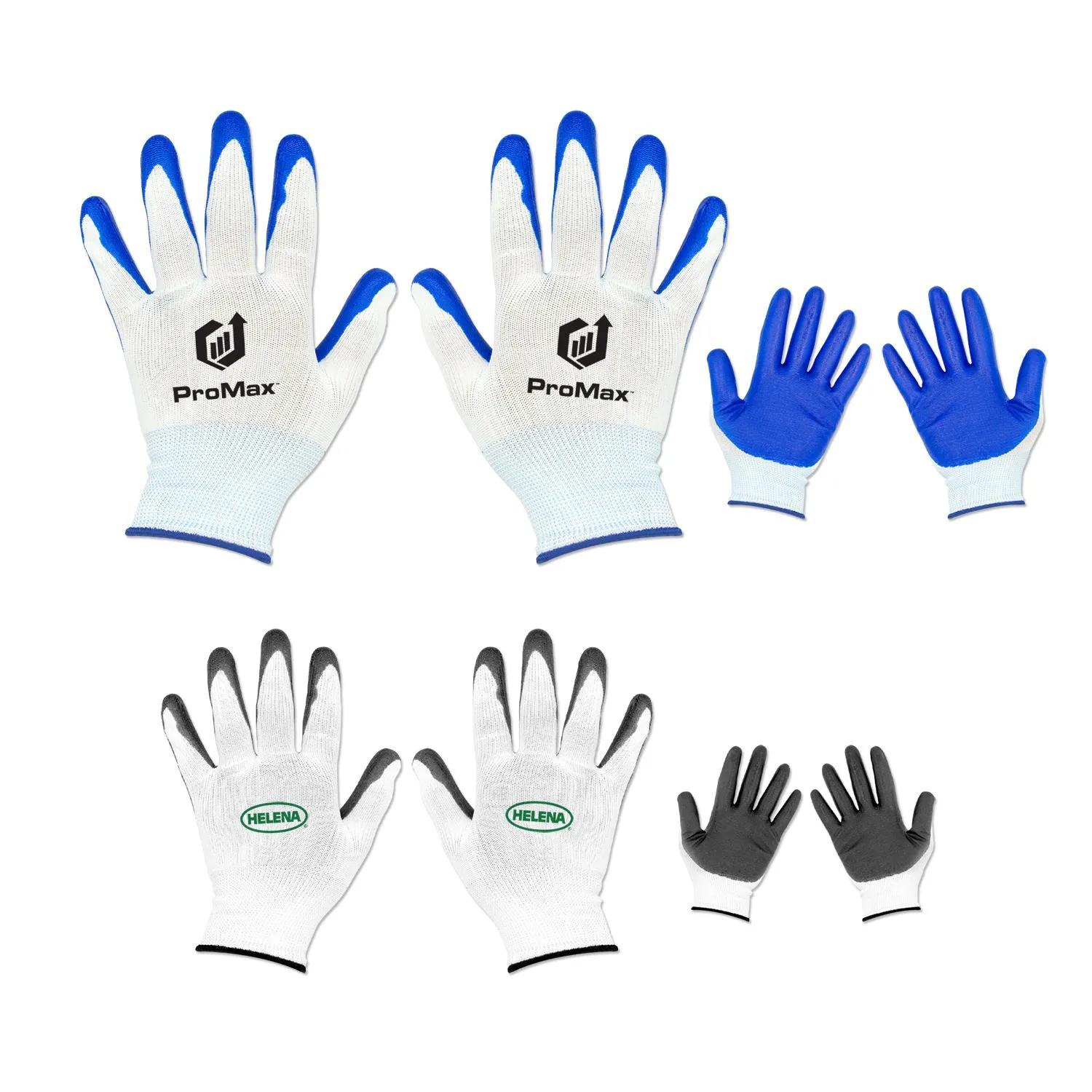 Gardening Gloves Latex-Free Silicone Grip Pair Set
