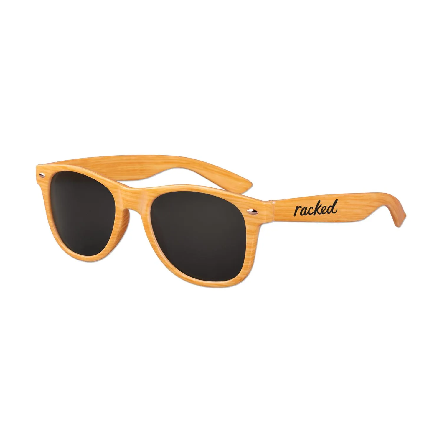 Sunglasses Wood Grain Wheat Straw UV400 (One Size) - product view 2