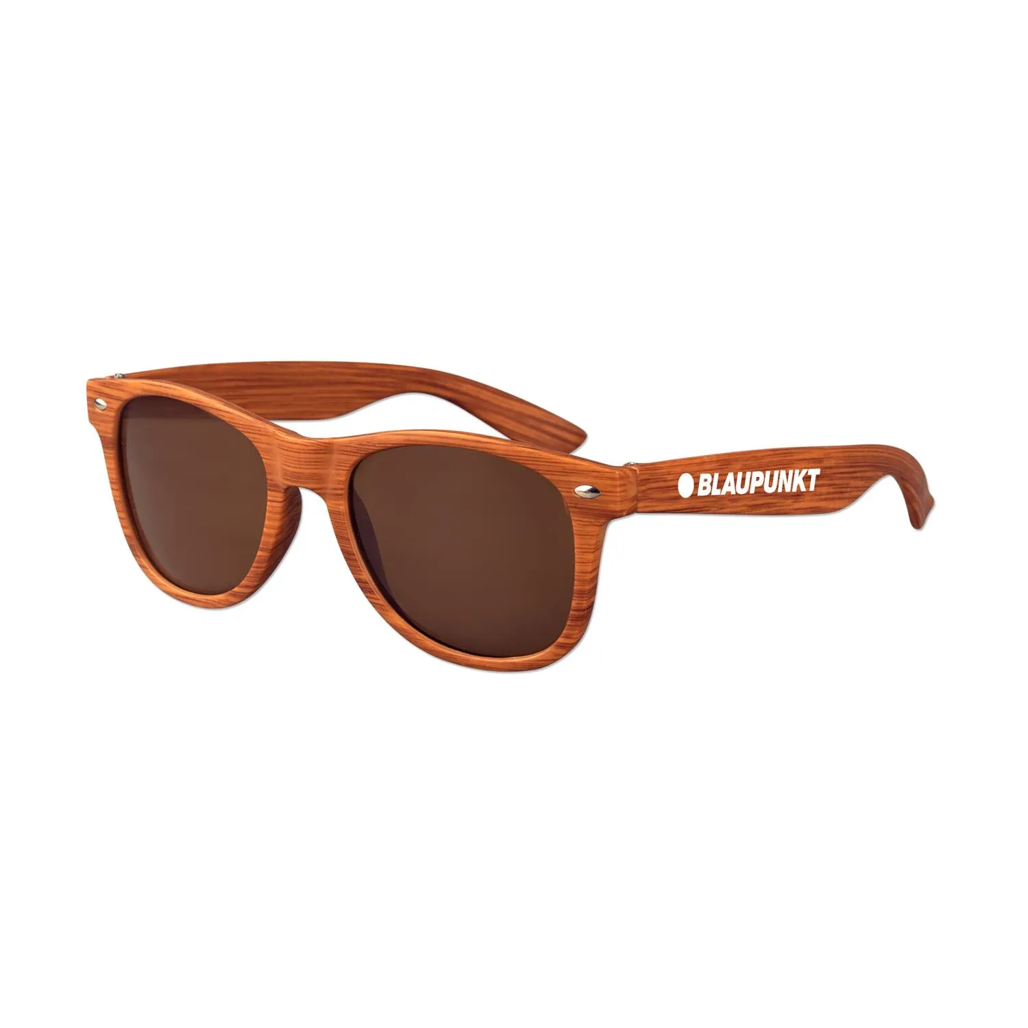 Sunglasses Wood Grain Wheat Straw UV400 (One Size) - product view 3