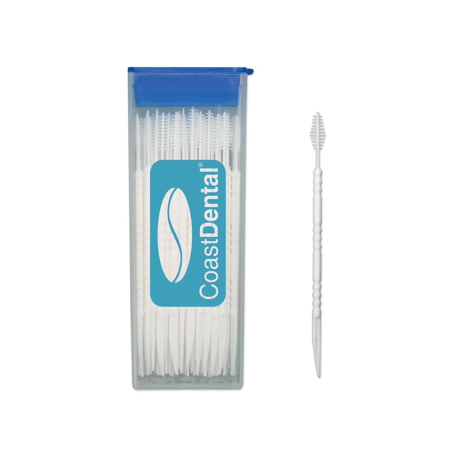 Interdental Floss Brush Pack Clear Case - 60 Count