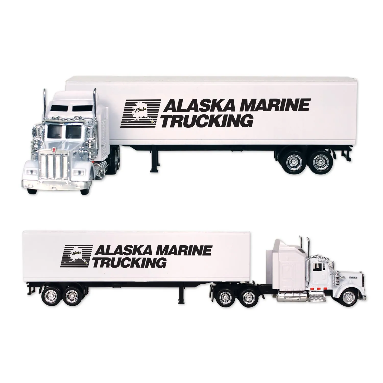 Kenworth W900 Die Cast Hauler Truck Opening Doors