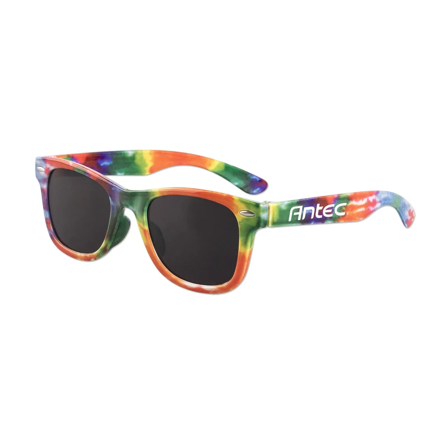 Kids Sunglasses Tie-Dye Pattern UV400 Protection