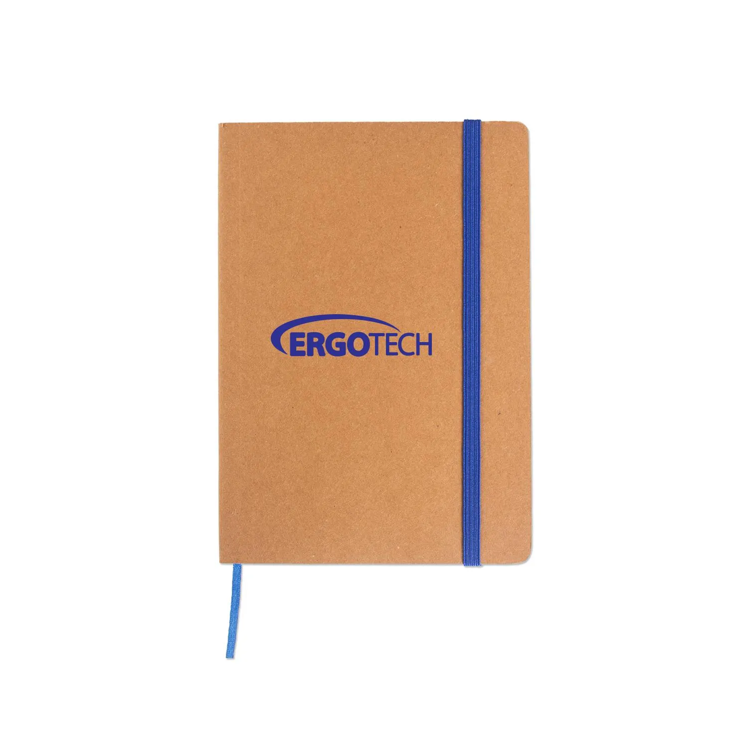 Kraft Journal Blue Strap Recycled Paper - 160 Pages
