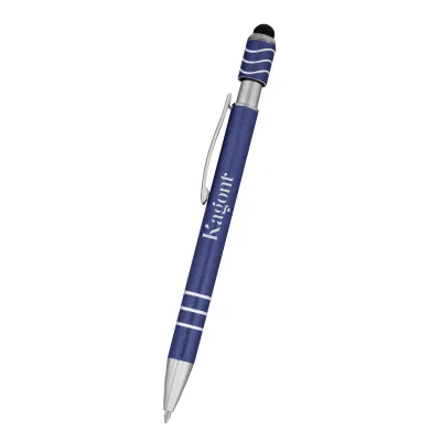 Spin Top Pen With Stylus - product view 1