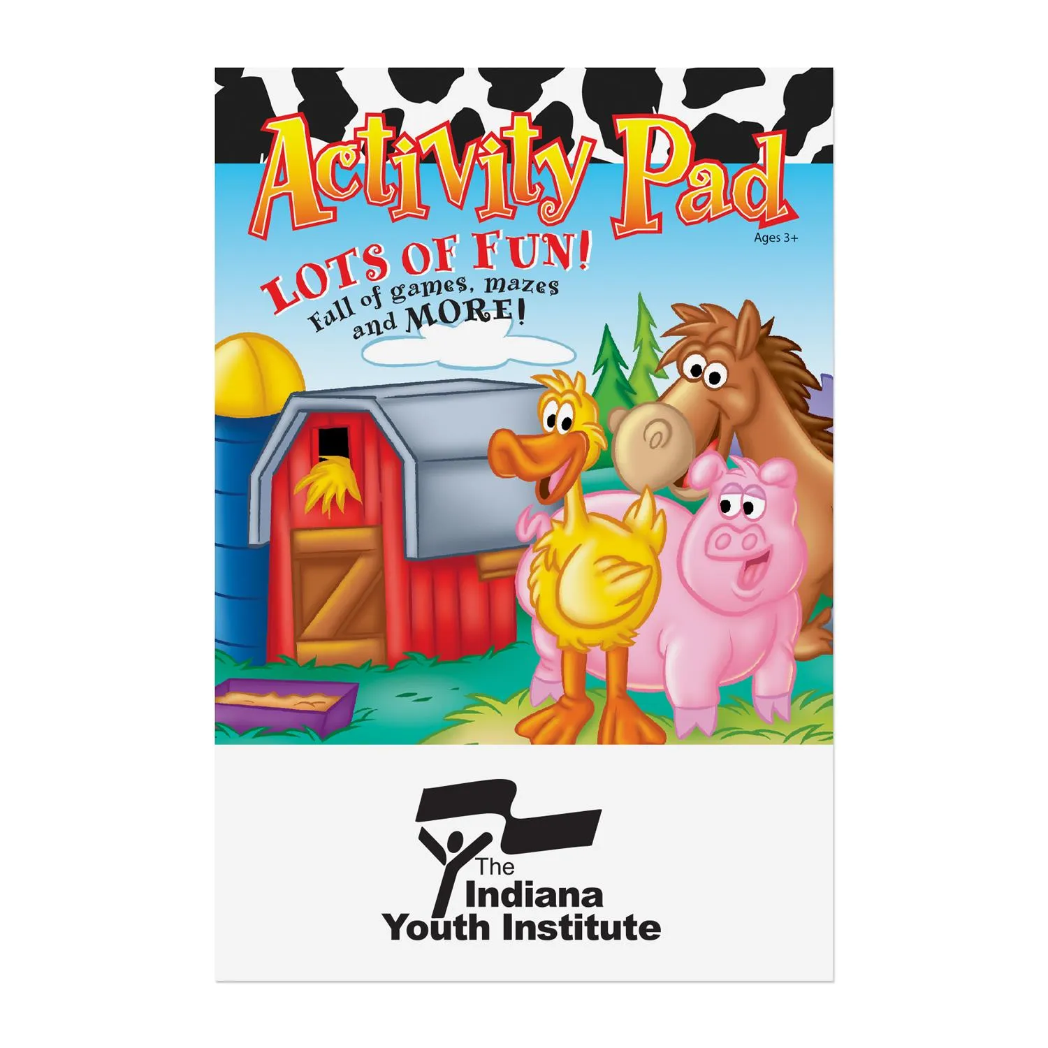 Activity Pad Animals Zoo Theme Kids Educational