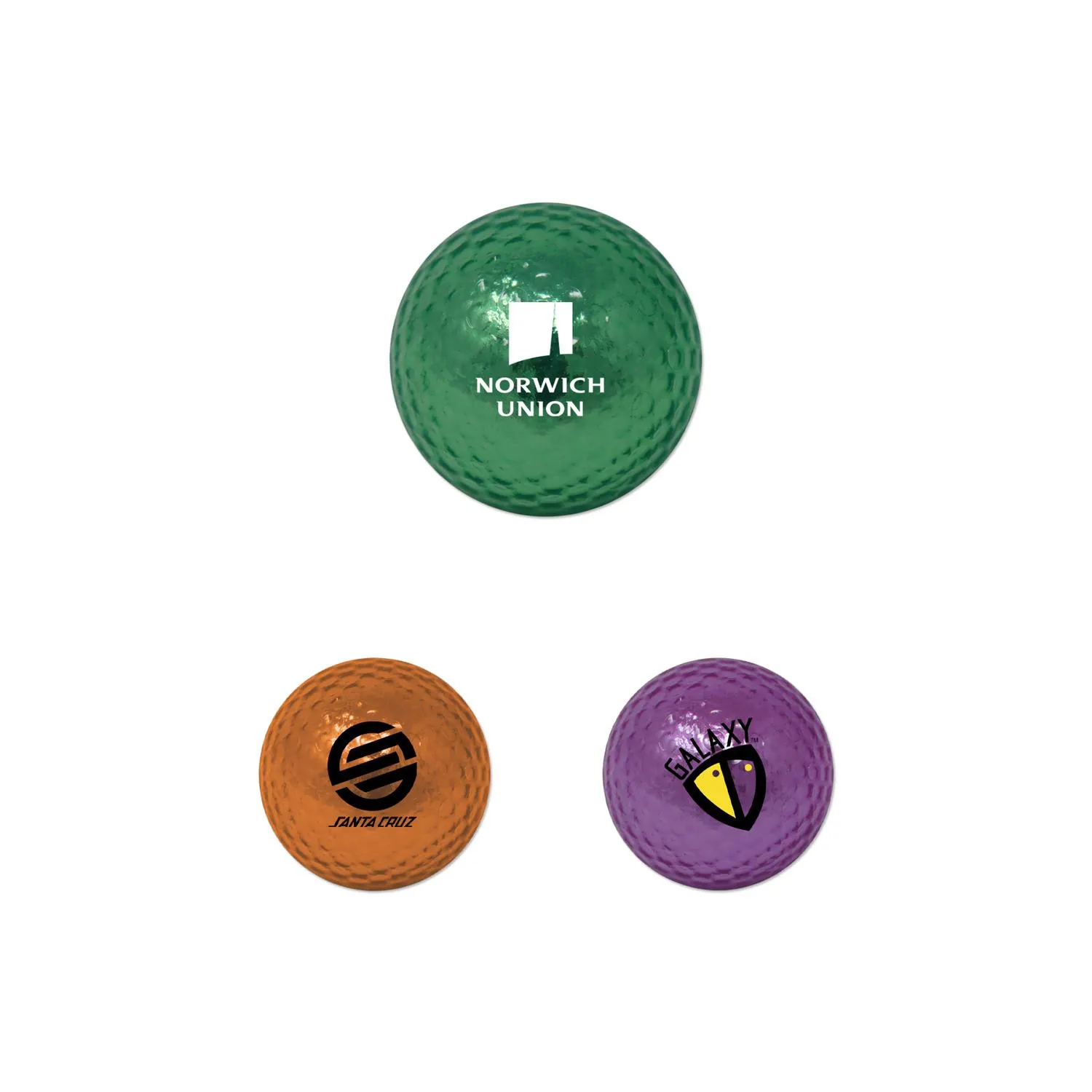 Metallic Golf Balls Cut-Proof Regulation - 1.68 in