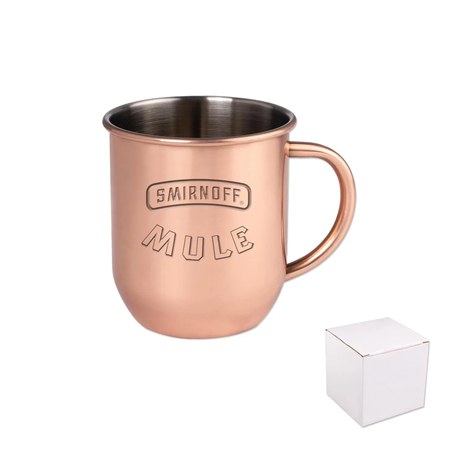 Moscow Mule Mug Copper Plated Stainless Steel - 17 oz