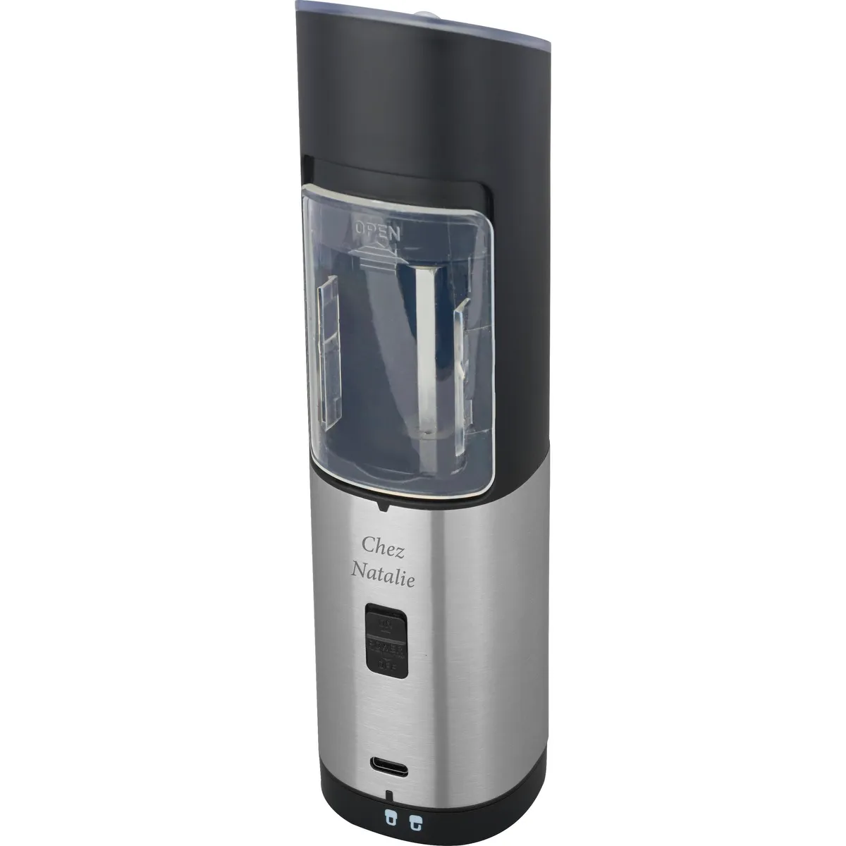 Rechargeable Salt or Pepper Spice Grinder - product view 4