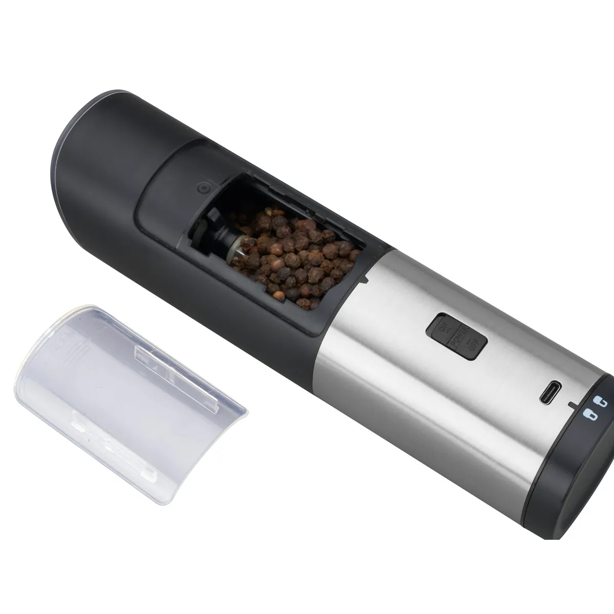 Rechargeable Salt or Pepper Spice Grinder - product view 5