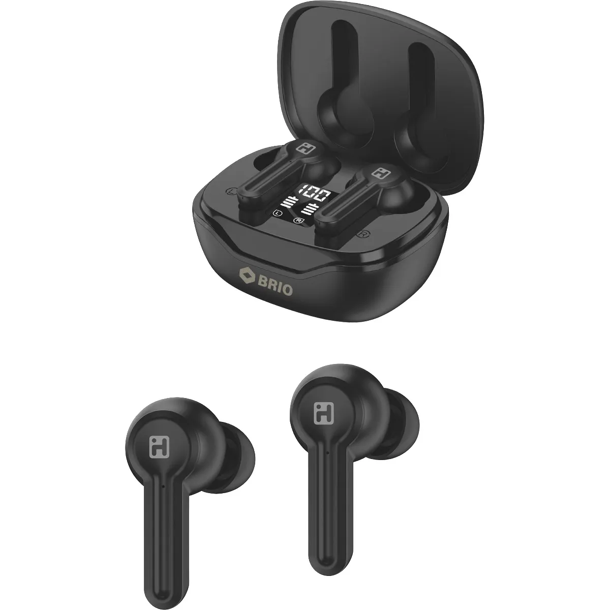 iHome® XT-49 True Wireless Earbuds & Charger Case