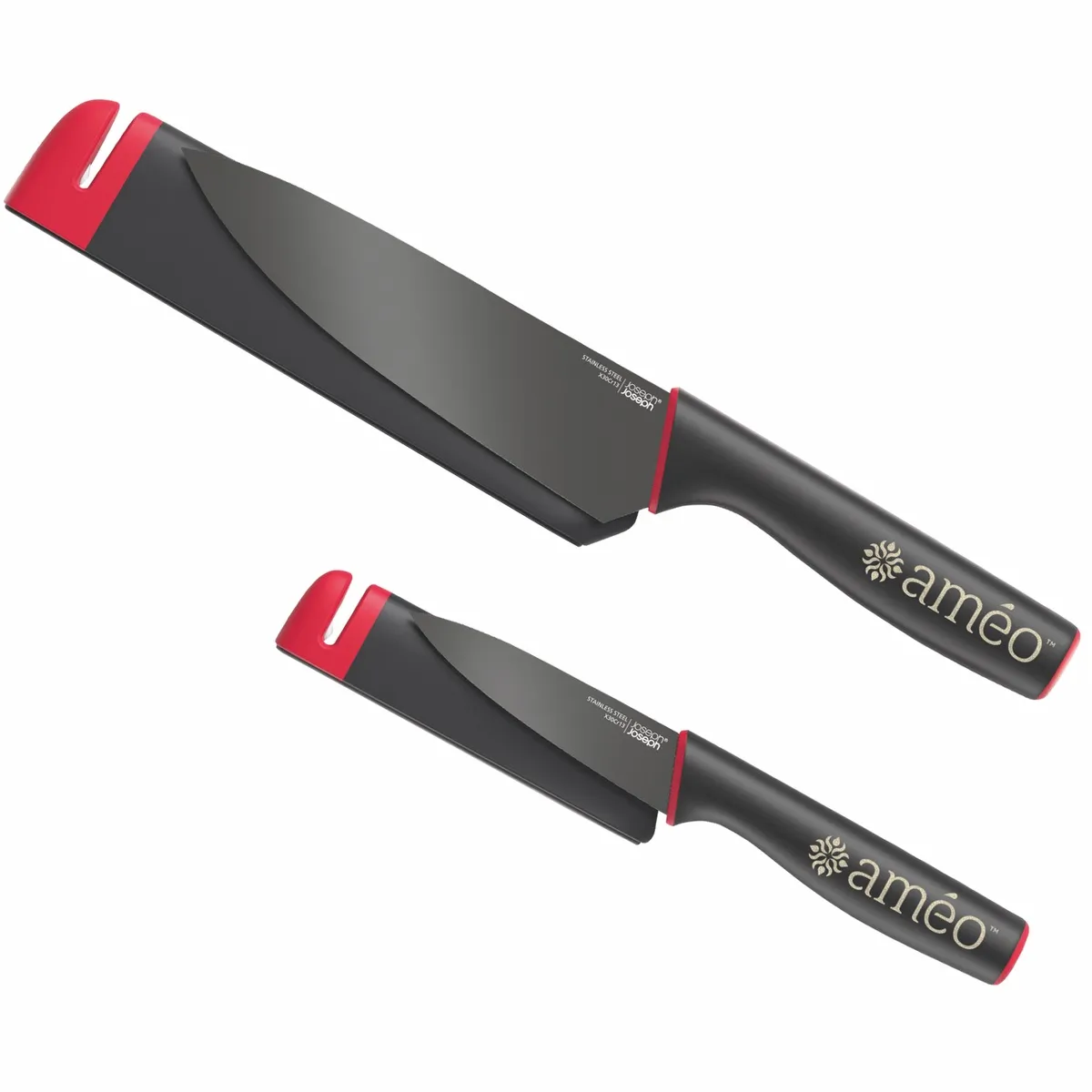 Joseph Joseph® Slice&Sharpen™ 2 Knives w/ Sheaths - product view 2