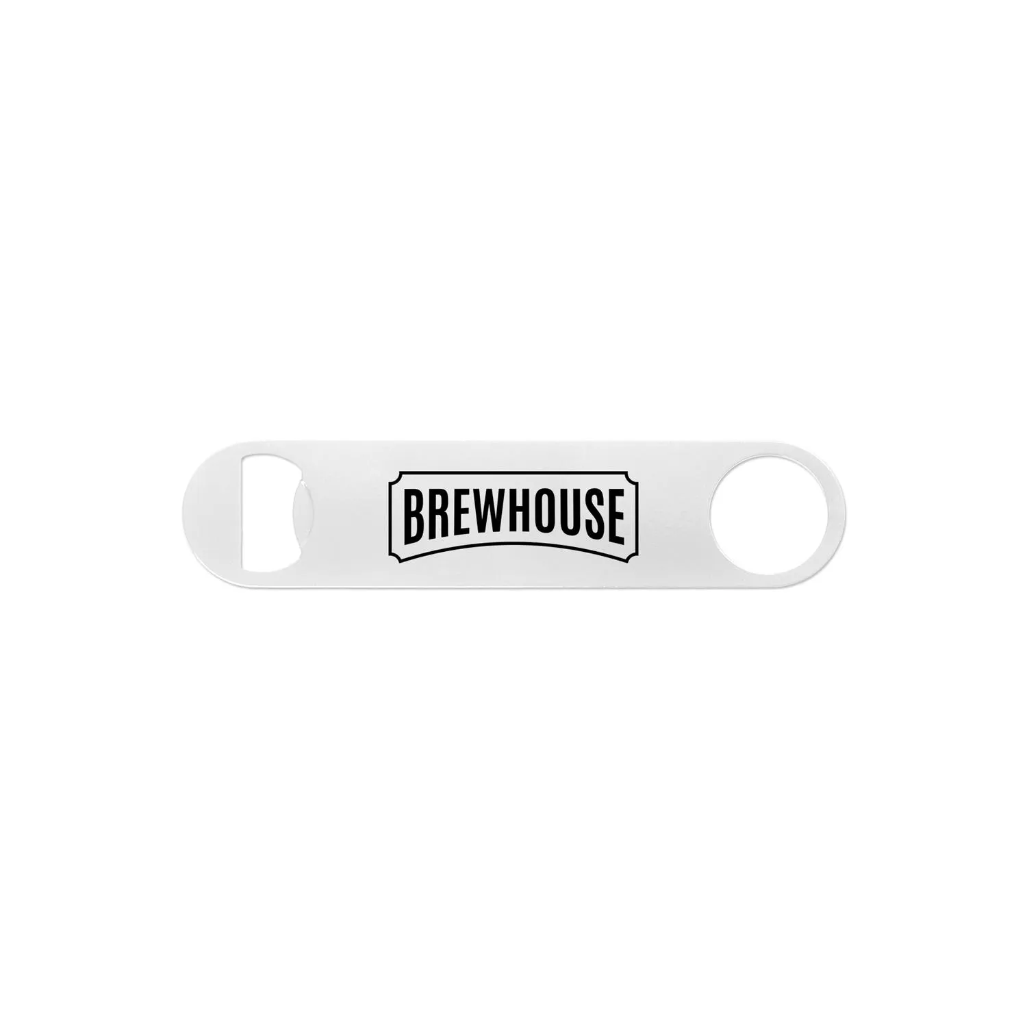 Paddle Style Bottle Opener Steel Powder Coated Bartender - product view 2