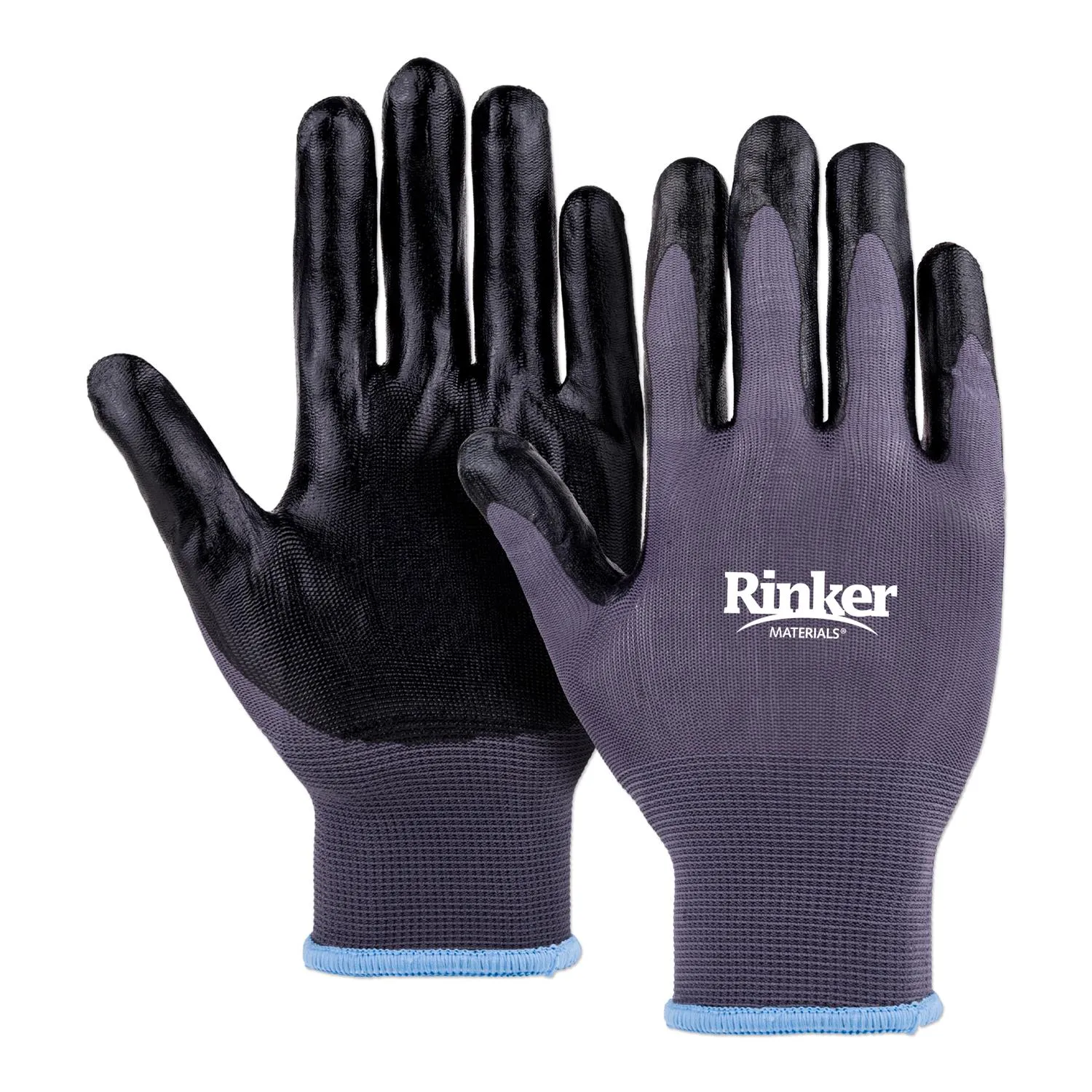 Palm Dipped Work Gloves Nitrile Coated Cut Resistant