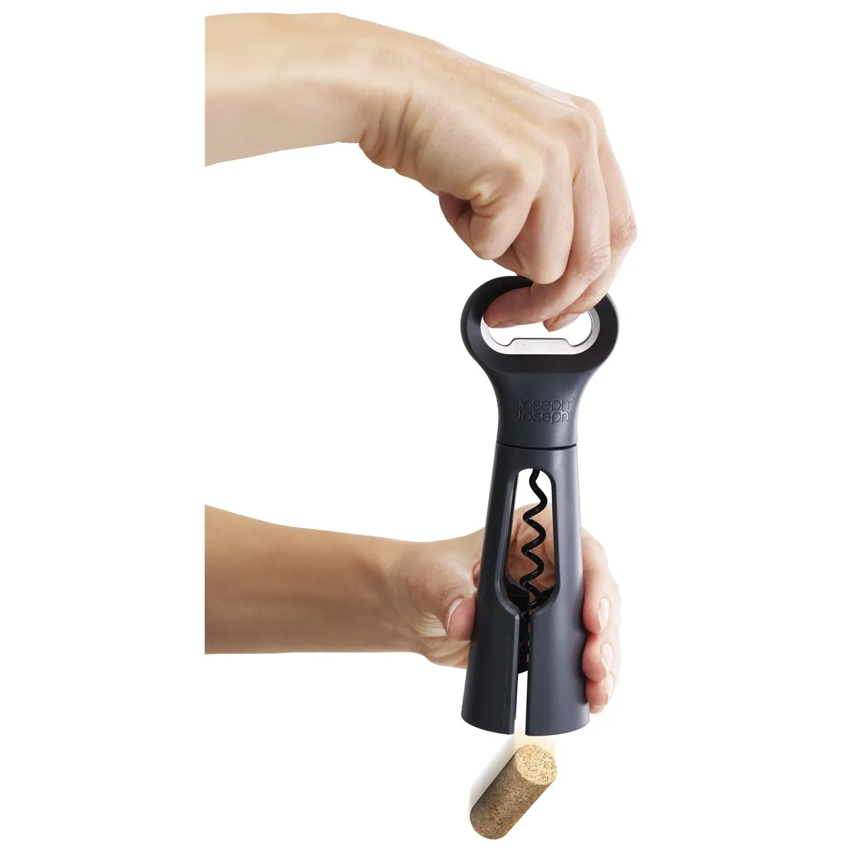 Joseph Joseph® BarStar 3-in-1 Gray Corkscrew - product view 5