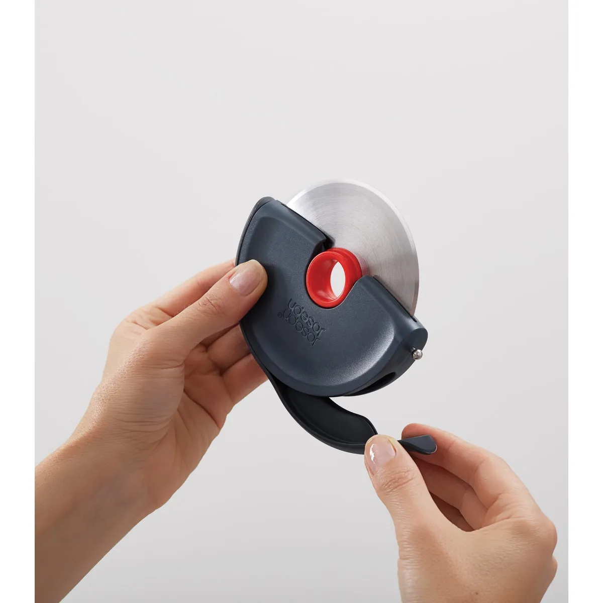 Joseph Joseph® Disc Easy-clean Gray Pizza Cutter - product view 7