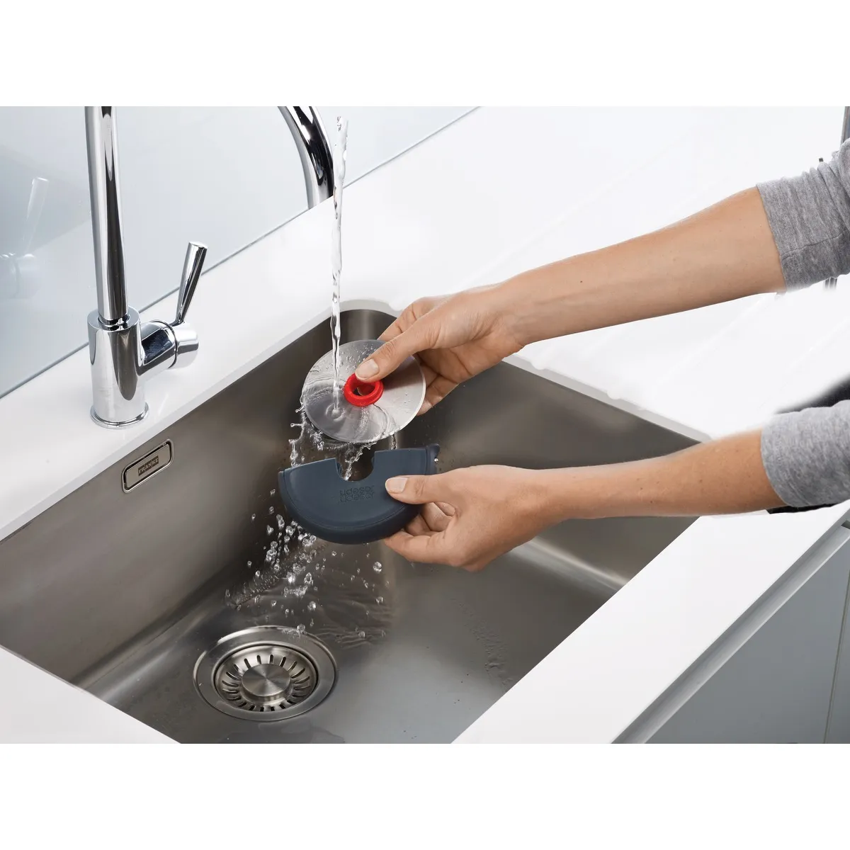 Joseph Joseph® Disc Easy-clean Gray Pizza Cutter - product view 9